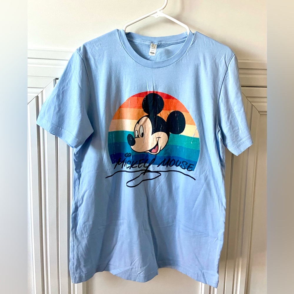 🔵 DISNEY MICKEY MOUSE T SHIRT - SIZE LARGE 🔵